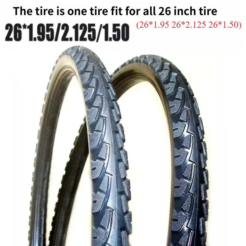 SOLID TIRES suitable for sizes 26 * 1.95 26 * 2.125 26 * 1.50 MTB tire Fixed non inflatable solid tires Bicycle gear solid tires