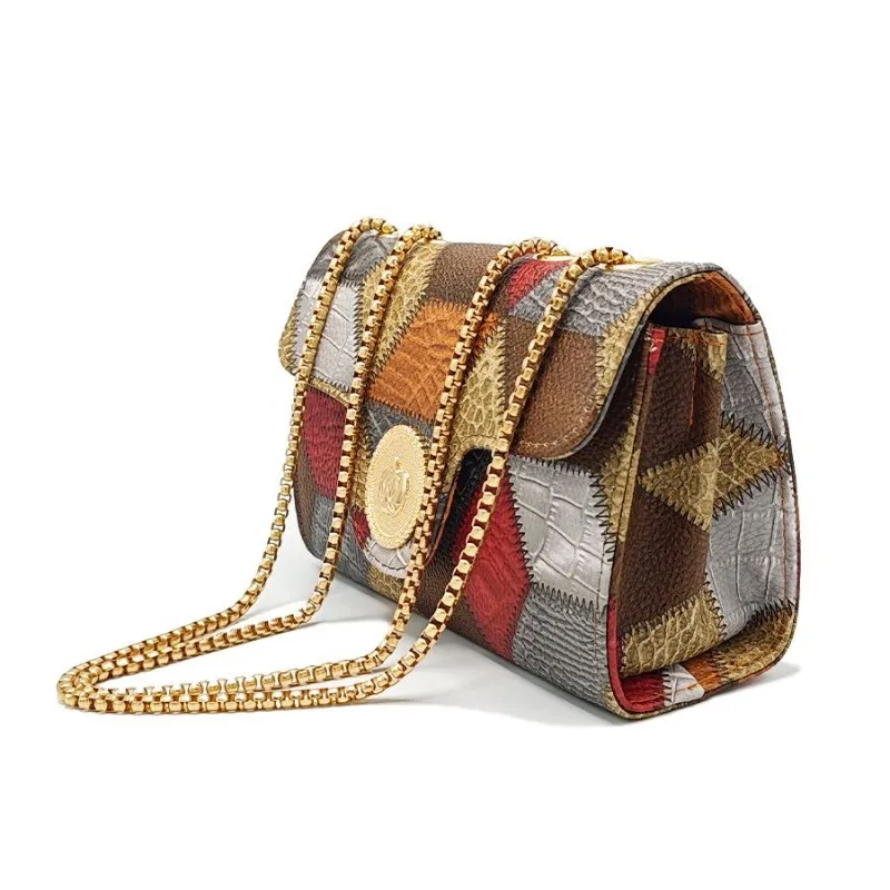 

Универсальная женская сумка премиум-класса, женская цепочка, модная сумка через плечо, изысканная ретро-индивидуальная тенденция, повседневная