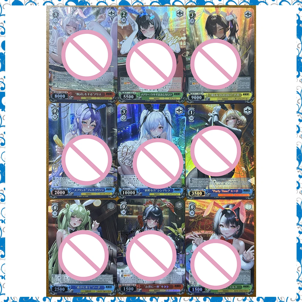 Carte à collectionner scintillante avancée DIY ACG, Histoire de la déesse de l'anime, Cadeau de Noël et d'anniversaire, Power Makima Miyao Nemu Sakurajima Mai