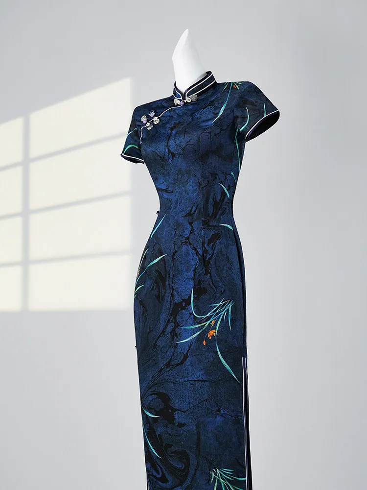 

Ретро-платье-ципао 2026 года в молодежном стиле, улучшенная версия, весна-лето, для повседневной элегантности, высококачественное красивое платье для девушек