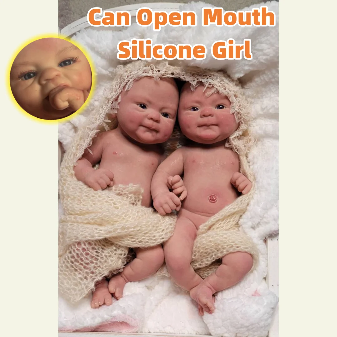 

1 шт./15 дюймов, однотонная силиконовая кукла Bebe Reborn Girl с краской для кожи, мягкая на ощупь, реалистичная кукла реборн ручной работы