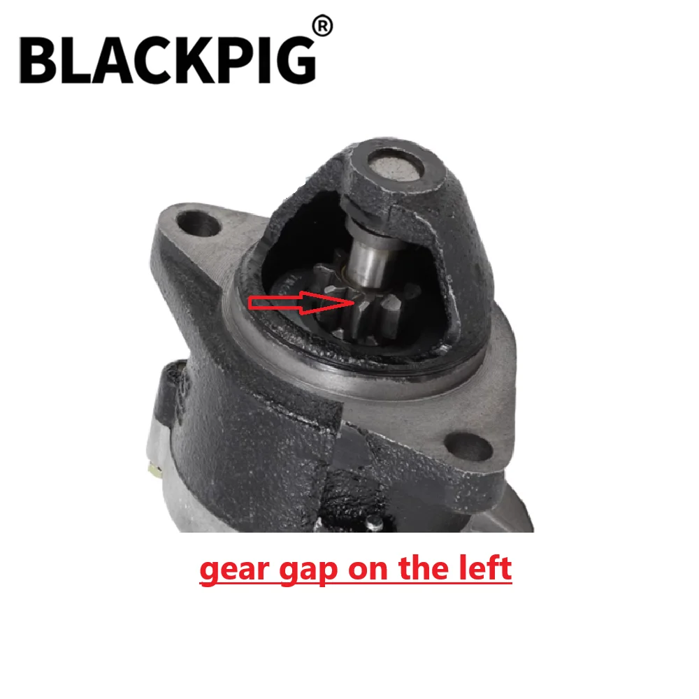 High Quality Generator Parts Starter Motor QDY12028B  12V 1.6KW 11T Teeth For 198F 1100F Diesel Engine Motor Starter