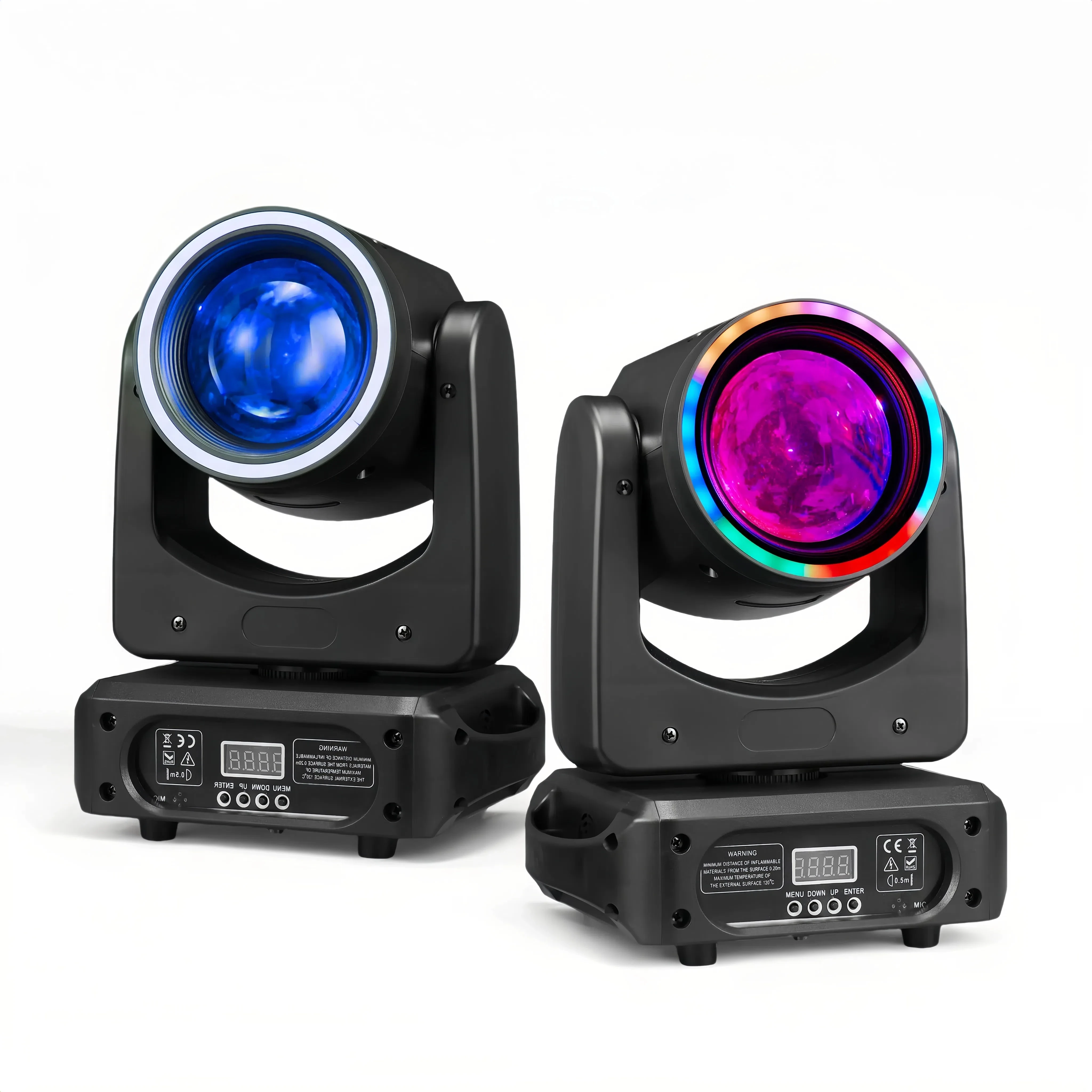 

NEW 120W LED Moving Head Light Beam Pattern Stage Light RGBW DMX512 LED for KTV DJ Light Beam Disco Show Party Spot Light