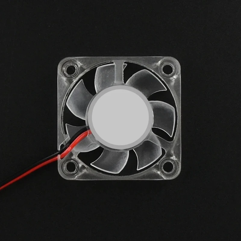 2510 3010 4010 LED Luminous Quiet Cooling Fan 12V/24v Silent Hydraulic Bearing Fan Cooler Heatsink for 3D Printer,Micro Fan 2PIN