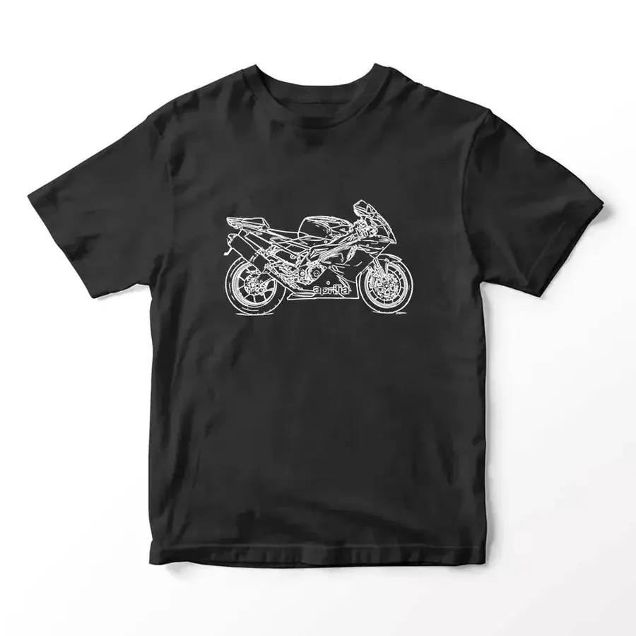 

006 Italy A Motorcyle RSV 1000 Tee T Shirt men Rider Top For Fans Racing Gift