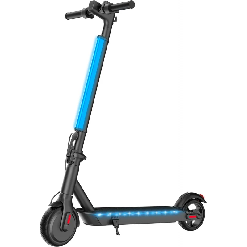 AQHiboy Electric Scooter,350W Peak Motor,13 MPH,10.6 Mile Range,Foldable,Lightweight,UL 2272 Certified,Dual Braking System,E-Sco