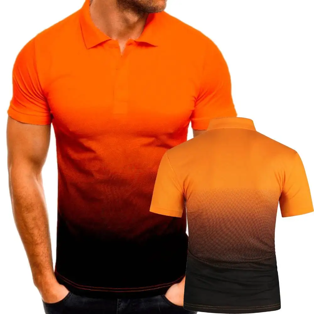 Polo košile hustý pletivo bavlna krátký rukáv tees pánská tshirts golftennis dres tramping fitness nést topshirts jumbo rozměr S-5XL