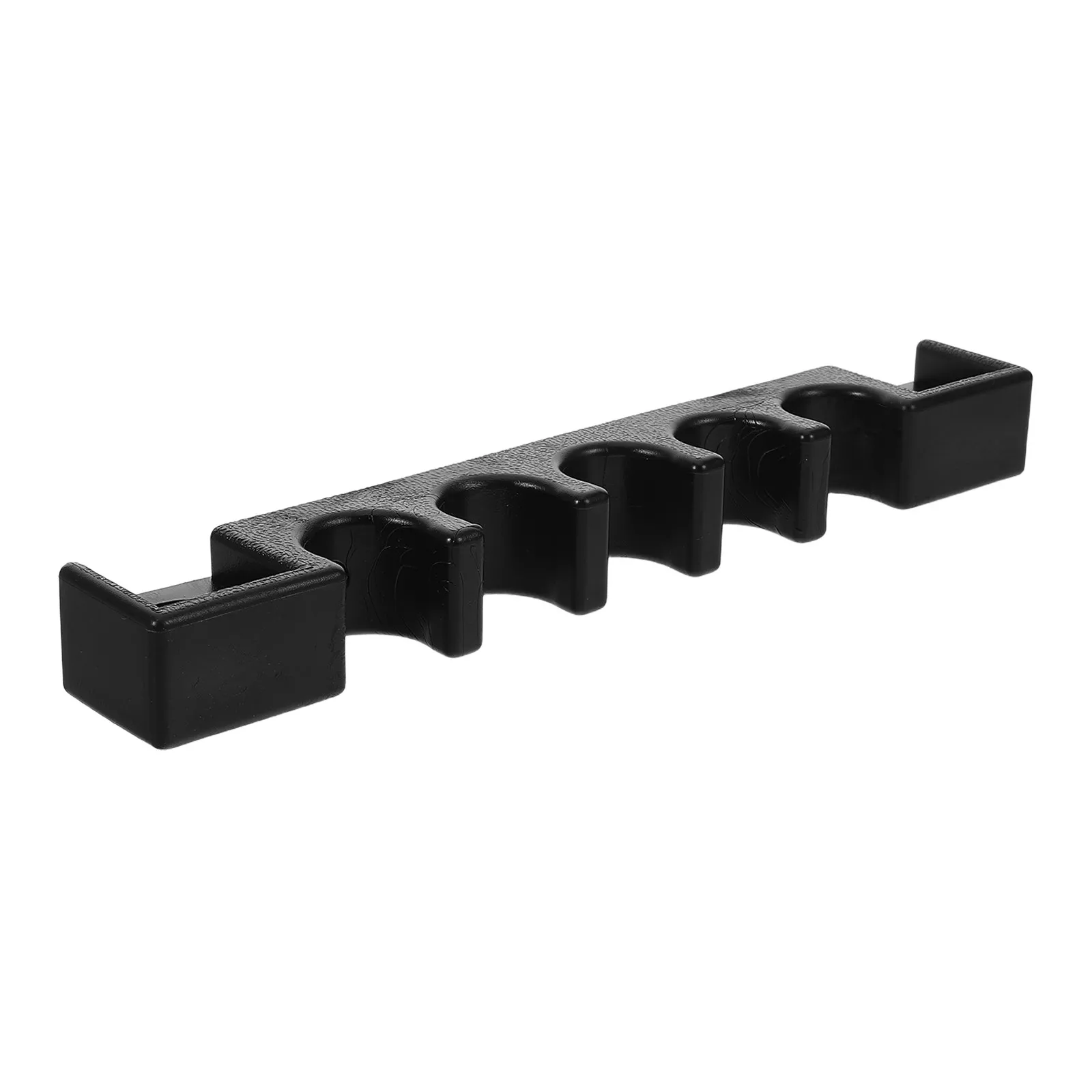 

5-Piece Pool Cue Holder Tabletop Billiard Rack Elegant Secure Design Easy Clean Cue Storage for Game Room Bar Club Billiards