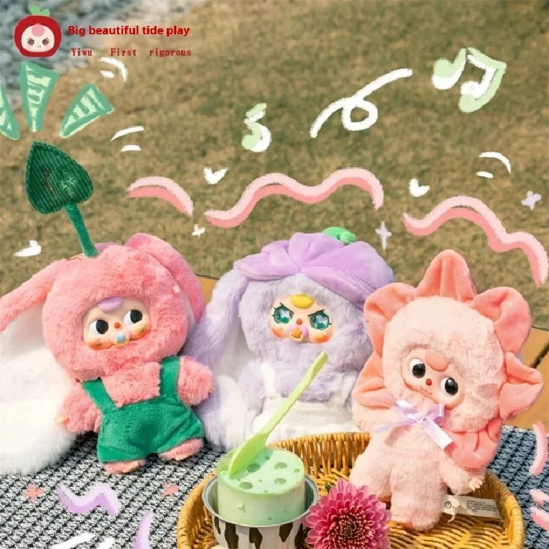 

Baby Three 6Pcs Where Is Spring Plush Blind Box Fashion Vinyl Doll Toys Office Desktop Ornaments Bags Pendants Collection Gifts