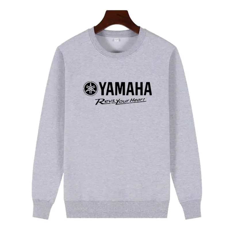 ياماها ركوب الاتجاه طاقم الرقبة سترة الرجال والنساء دراجة نارية الثقيلة قاطرة عشاق البلوز ملابس بأكمام طويلة