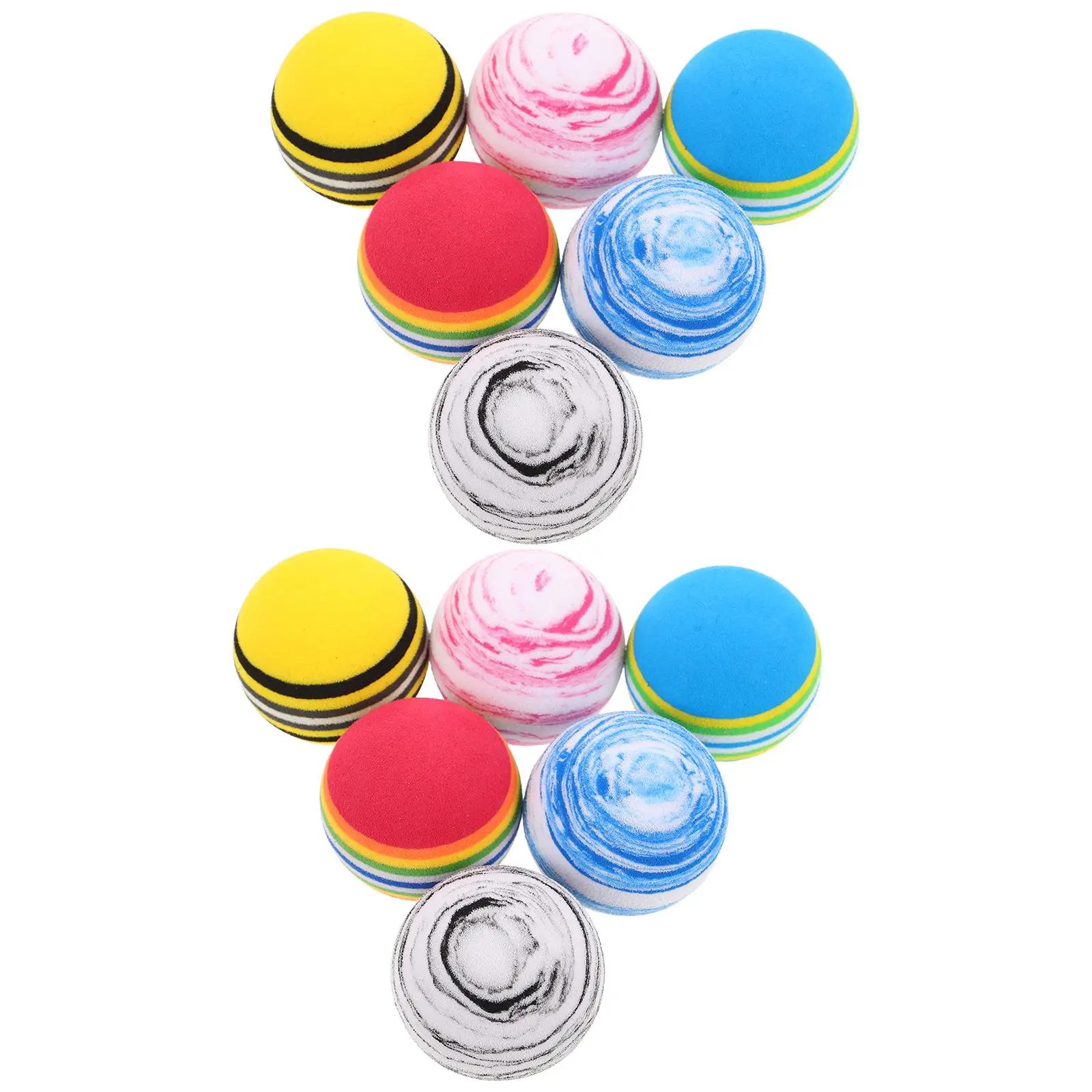 

12 Pcs Golf Practice Ball for Kids Balls Bulk Training Indoor Bag Small Eva Child
