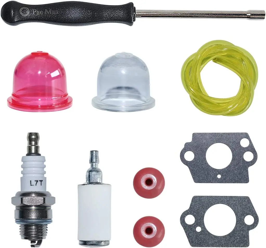 Kit de válvula de retención de herramienta ajustable de carburador para motor de recortadora troy-bilt TB35EC TB2040XP TB2044XP