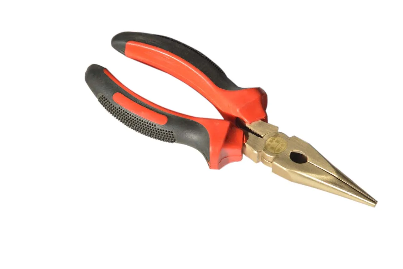 Ferramenta de hardware de chave inglesa ajustável de bronze de alumínio redonda alicate dobrado de 45 graus 8 "para fábrica farmacêutica para oficina de poeira