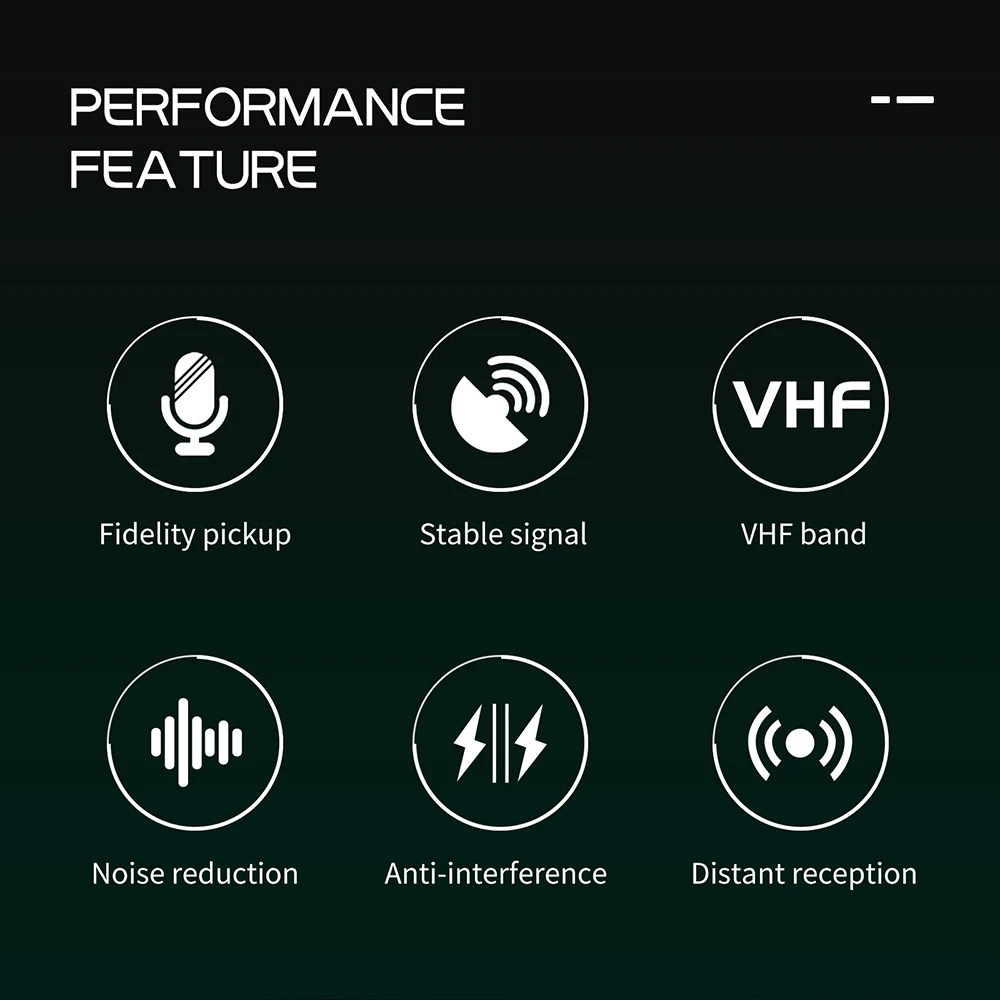 Debra VP-04 ميكروفون لاسلكي محمول باليد ذو 4 قنوات ميكروفونات محمولة 60 متر لمرحلة الكاريوكي والكنيسة والحفلات والمدرسة وال PA ومكبر الصوت