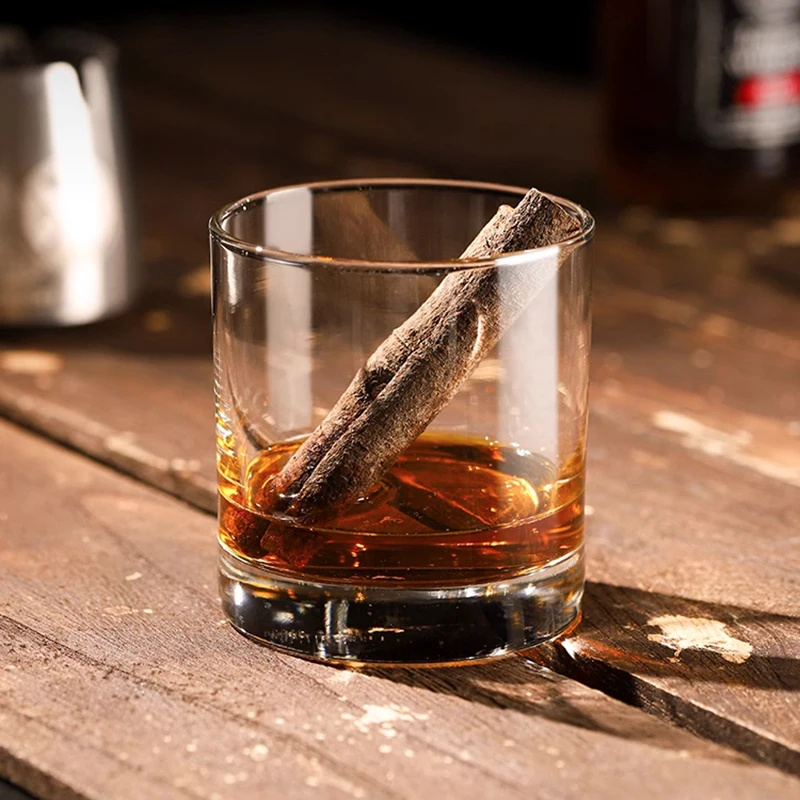 1PCS Non-leaded Crystal Old Fashioned Whiskey Glasses, Excellent For Cocktail Bourbon Rocks Tumbler Glass