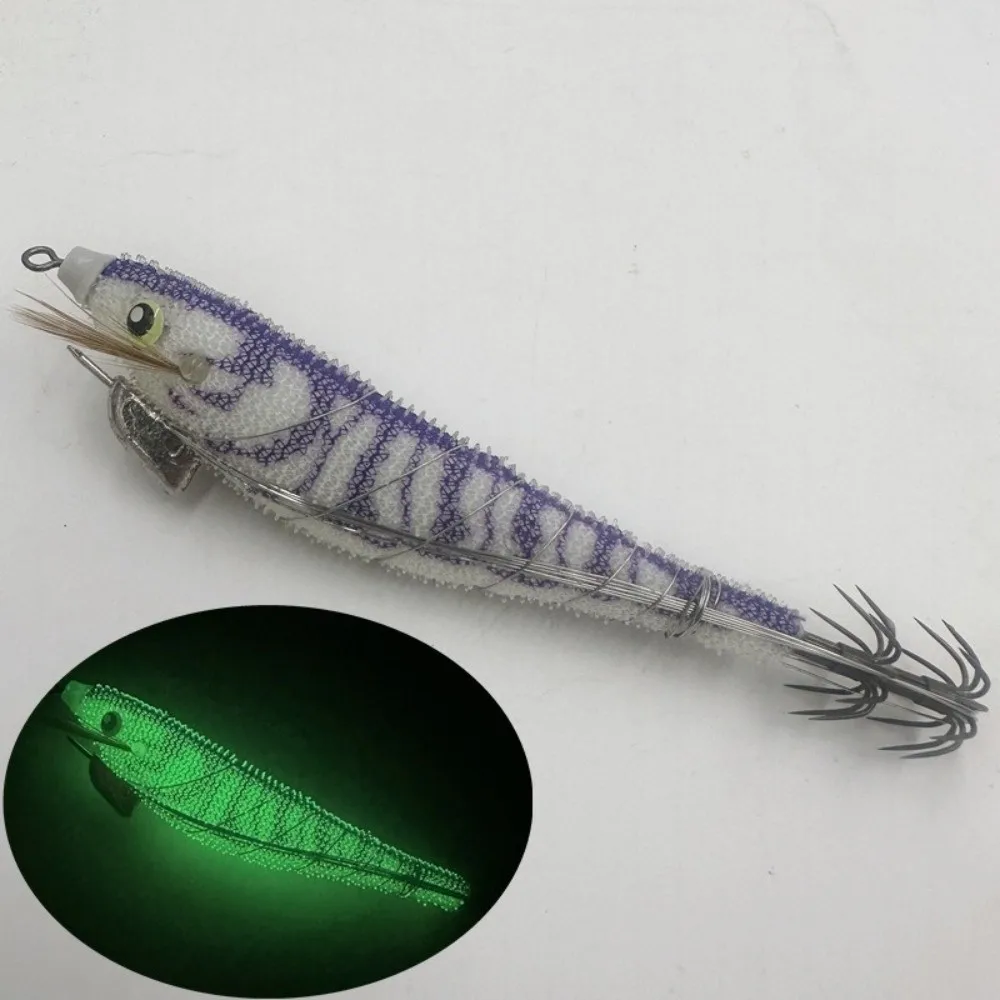 Egi luminoso UV láser – Plantilla de calamar hundimiento de acero