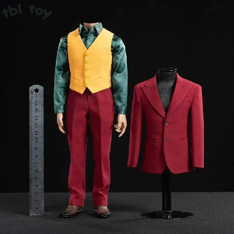 Toy Center Classic Red Suit 1/6 Male Soldier Vest Shirt pantaloni Head Sculpt Body Model per 12 "Action Toy Figure Doll Hobby