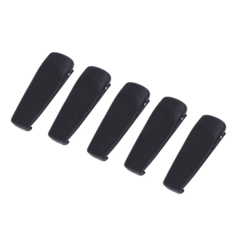 5 Pcs Belt Sturdy Clip Walkie Talkie Accessories For MOTOROLA GP3688/CP040/CP140 Handy CB Radio Communicator J6478A