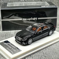 1:64 Scale Diecast Alloy Works64 Mercedes Benz AMG S65 Toys Cars Model Classics Nostalgia Adult Gifts Souvenir Static Display