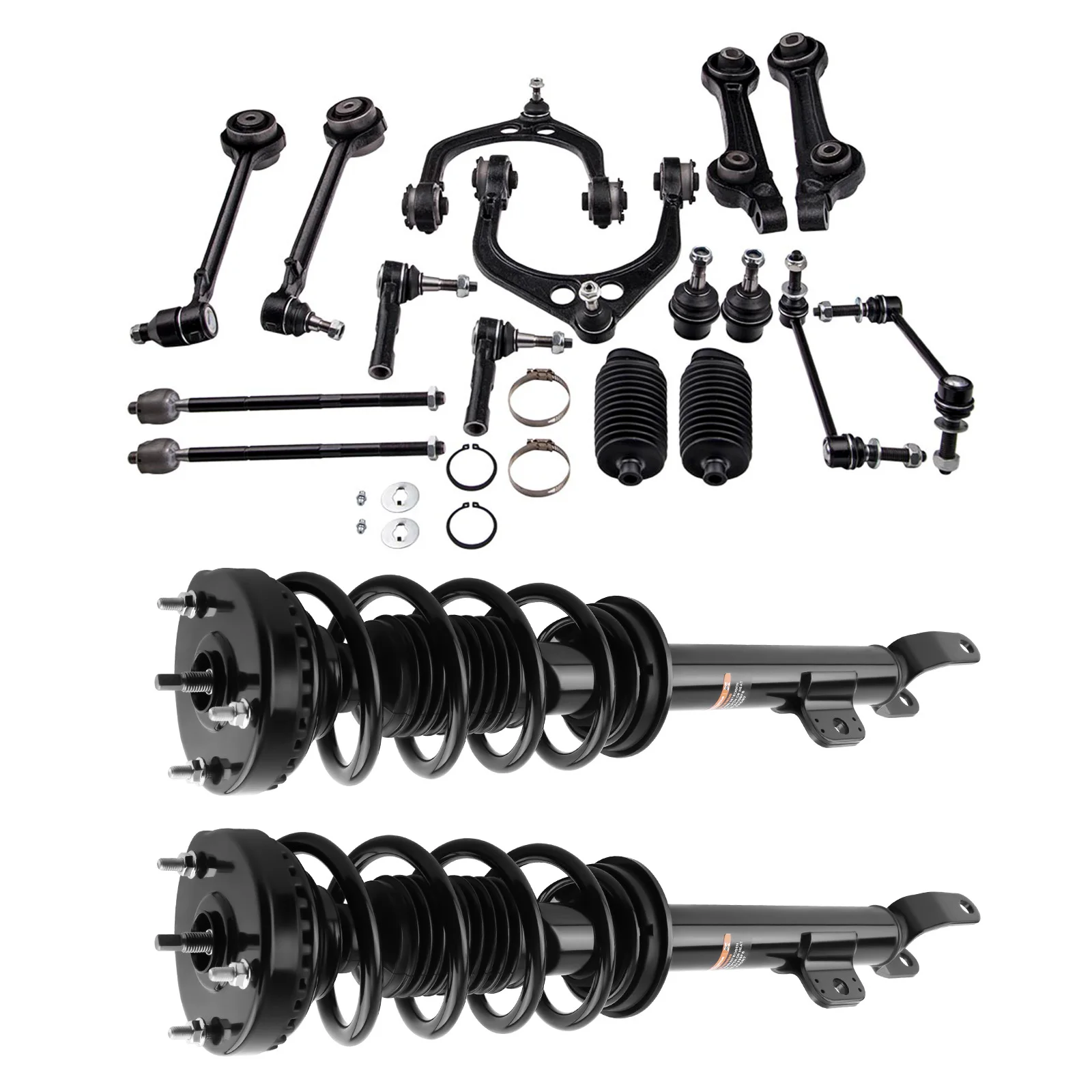 

Front Complete Struts w/ Control Arm Assembly For Chrysler 300 11-14 Challenger K80823 K80822 EV800963