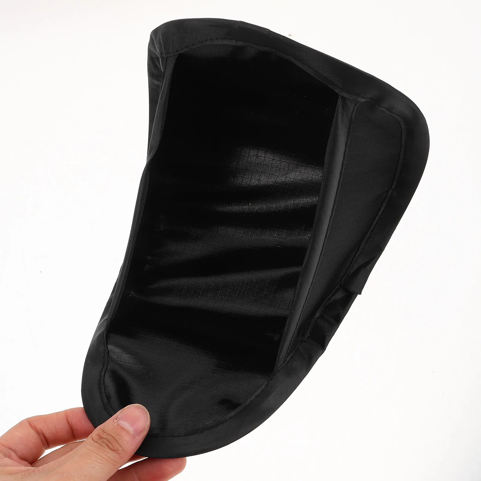 

1PC Car Phone Sunshade Cover Vertical UV Dashboard Shield Heat Resistant Fabric Easy Install for Vehicle