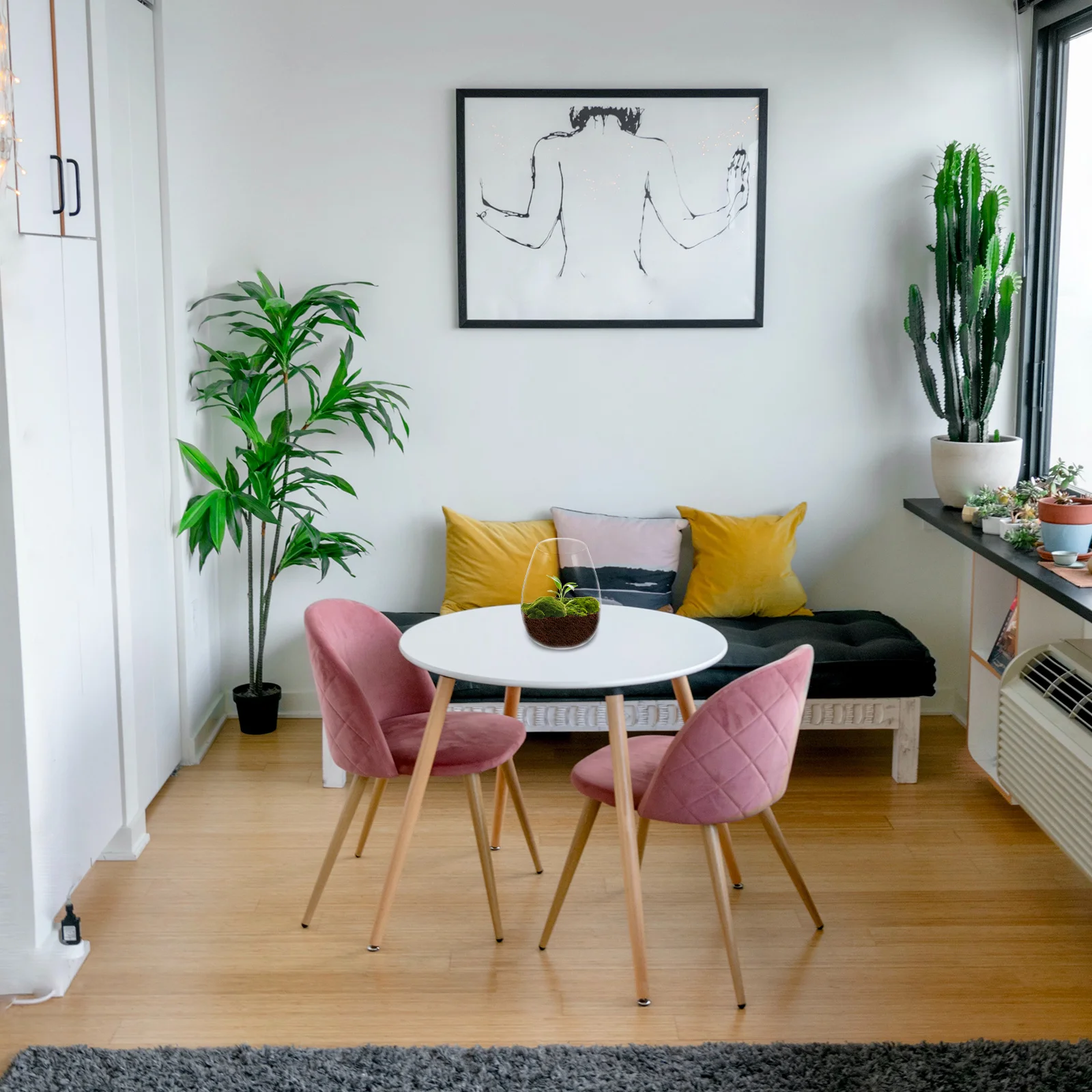 

Glass Micro Landscape Ecological Bottle DIY Plant Terrarium Decorative Home Garden Office Table Decoration Moss Plant Bottle