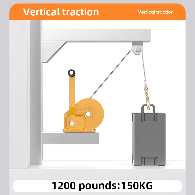 Thumbnail 4 - #8 Hand Crank Winch Sale