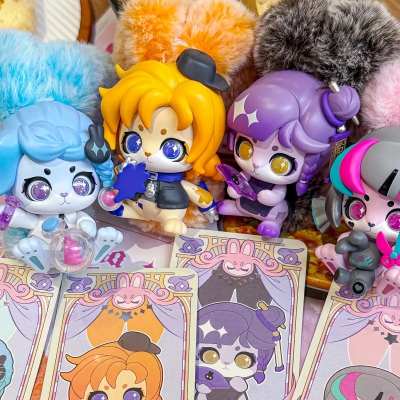 

New Kabu Rabbit Face Yourself Series Blind Box Cartoon Rabbit Decor Tabletop Decoration Ornaments Trendy Collection Toys