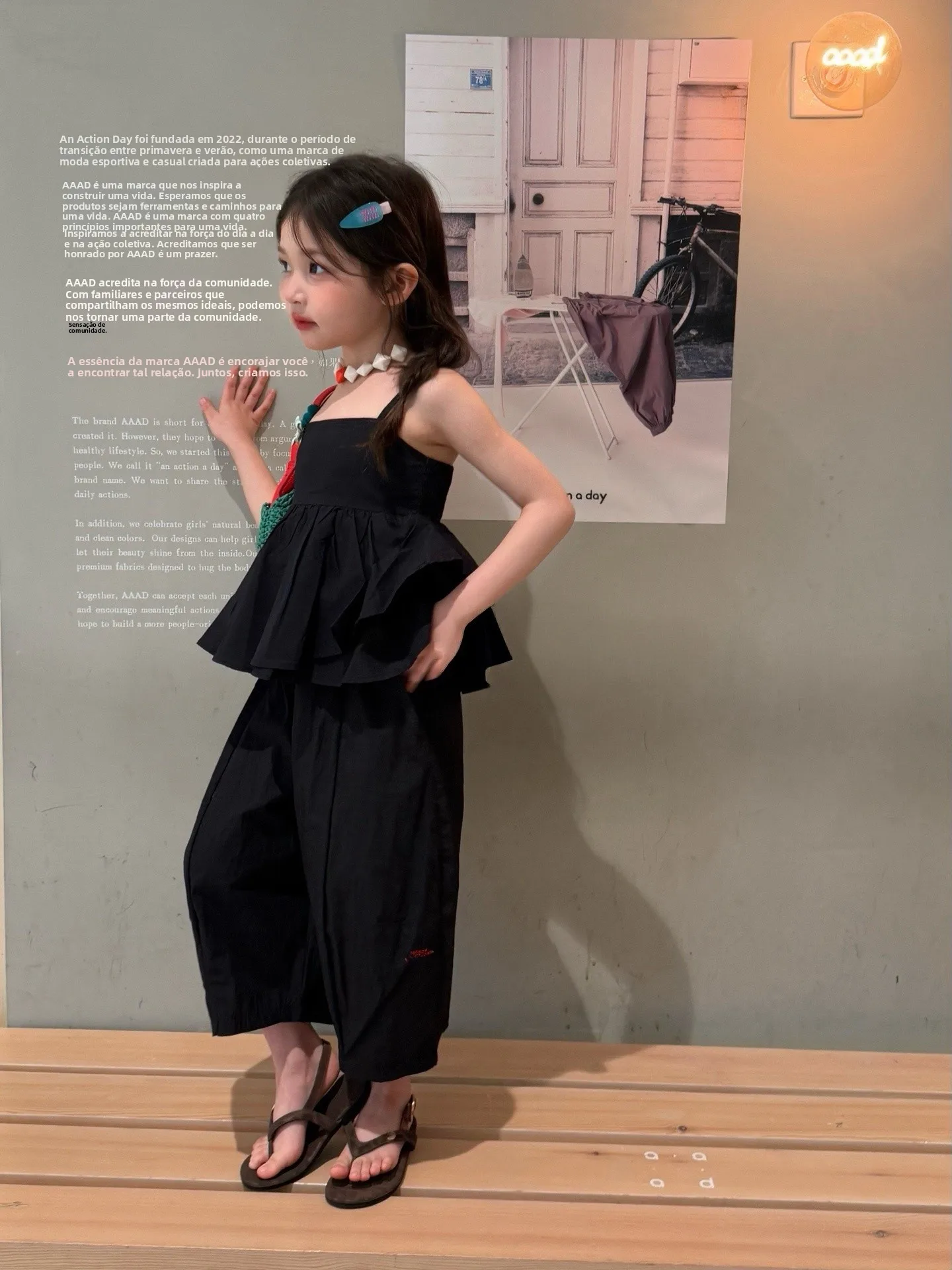 girls-summer-strap-vest-wide-leg-pants-two-piece-set-children's-korean-style-clothing-cotton-95-casual-outfit-for-girls