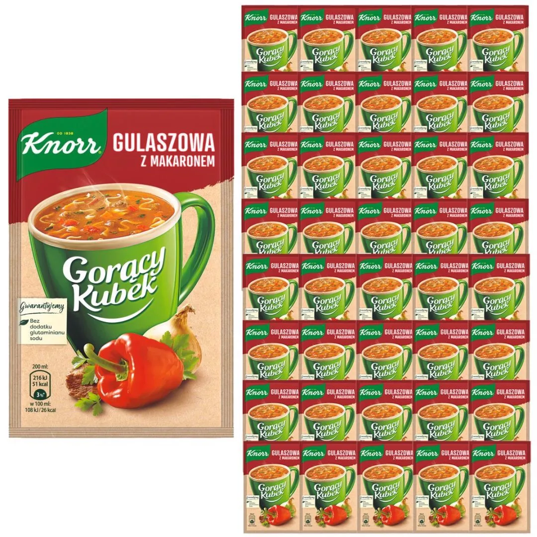 Knorr Hot Mug Stew with Noodles 16 G x 40 pieces