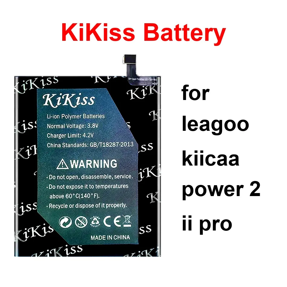 Аккумулятор для мобильного телефона с быстрой зарядкой BT-591 BT-5006 BT-5201 3950-4950 мАч для Leagoo Kiicaa Power 2 II Pro