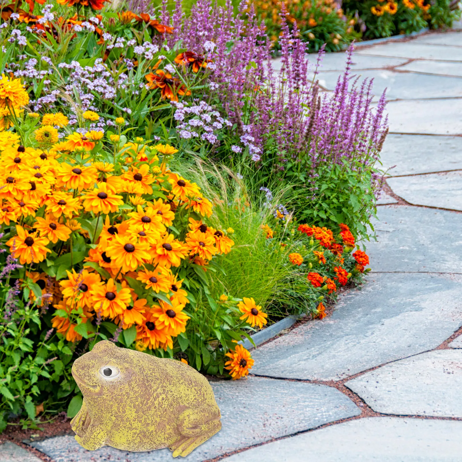 

1 European Style Resin Secret Safe Frog Appearance Outdoor Garden Key Hider Weather Resistant Realistic Design