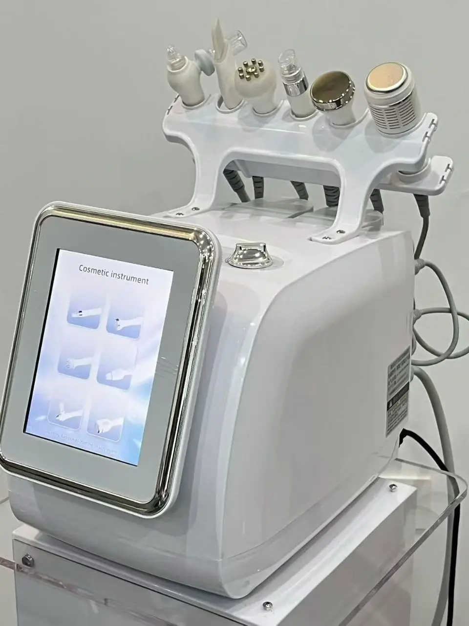 6 in 1 Super Bubble Facial Hydra Dermabrasion Skin Care Machine Deep Cleansing Face Lifting Water Suction Hydra Machine