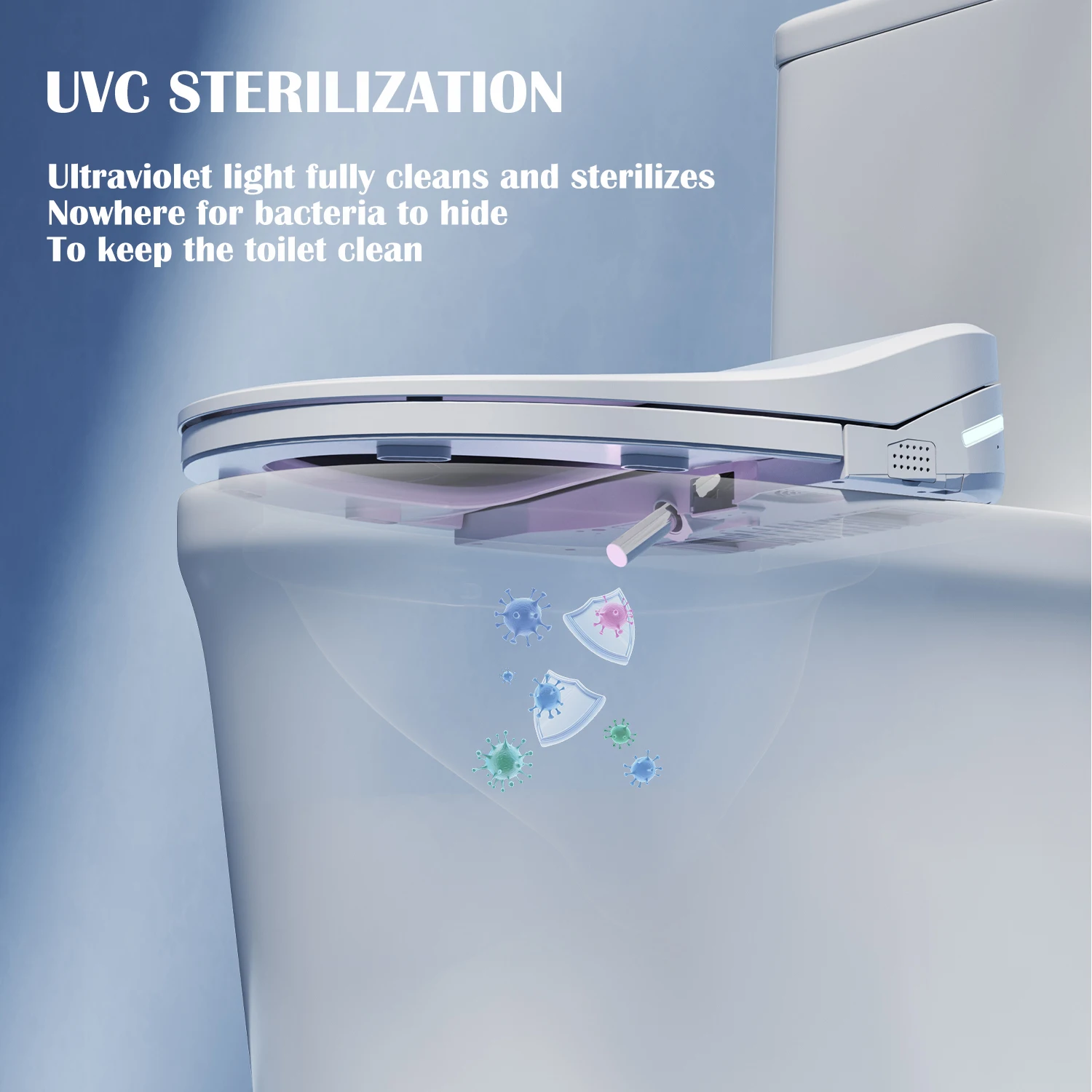 Stlf assento de vaso sanitário elétrico inteligente com controle remoto sensor automático tampa flip design em forma de v aquecido ergonômico tampa de vaso sanitário