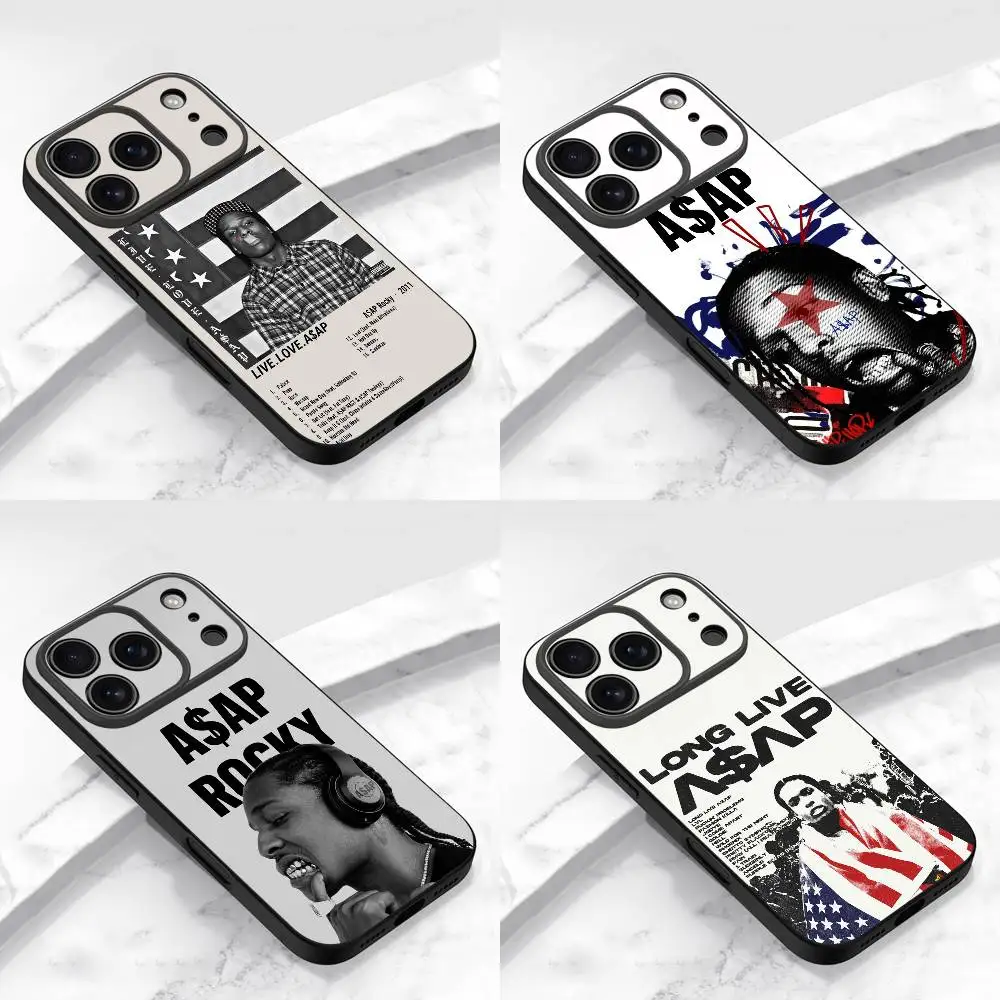 

A-ASAP Rocky Long Live ASAP Phone Case For iPhone 17,16,15,14,13,12,Pro,Max,Plus,E,SE4,Air,Mini Black TPU
