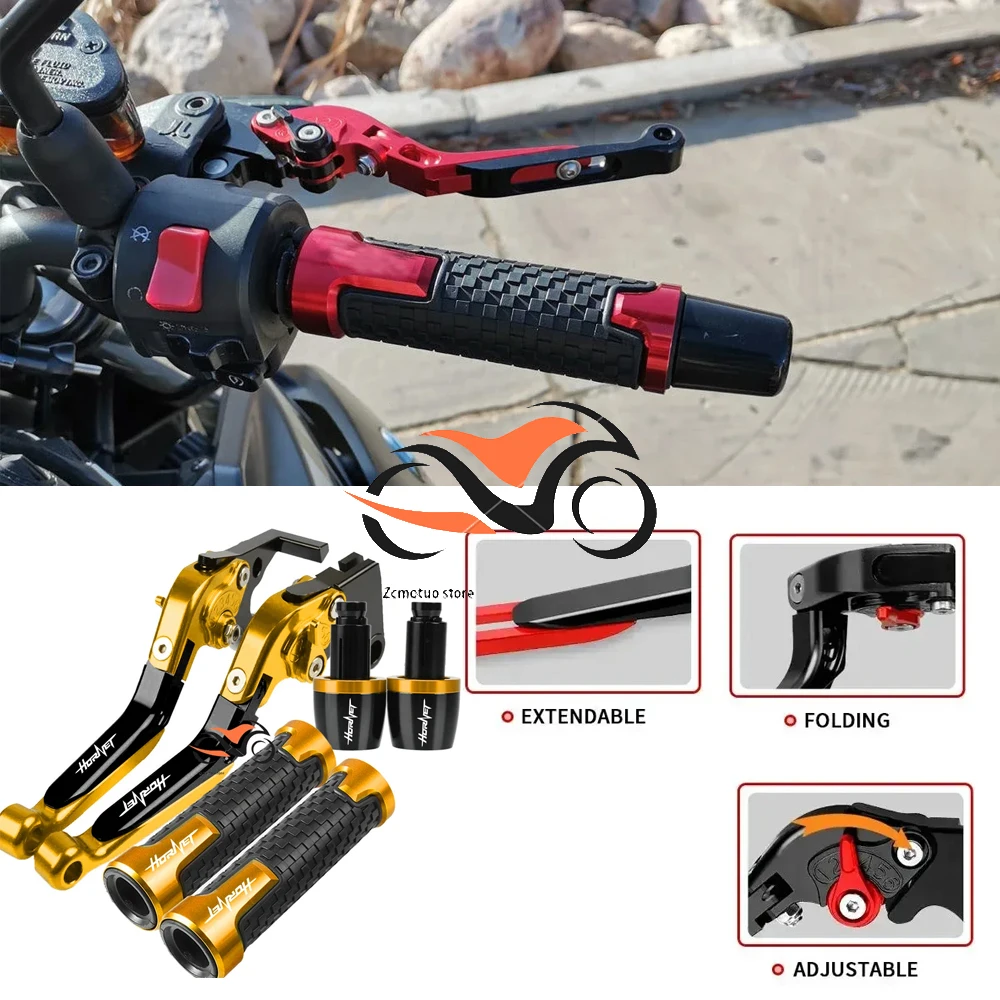 

For Honda CB600F CB599 Hornet CB 599 600 F 2013 2012 2011 2010 2009 2008 2007 Motorcycle Brake Clutch Levers Handlebar grips End
