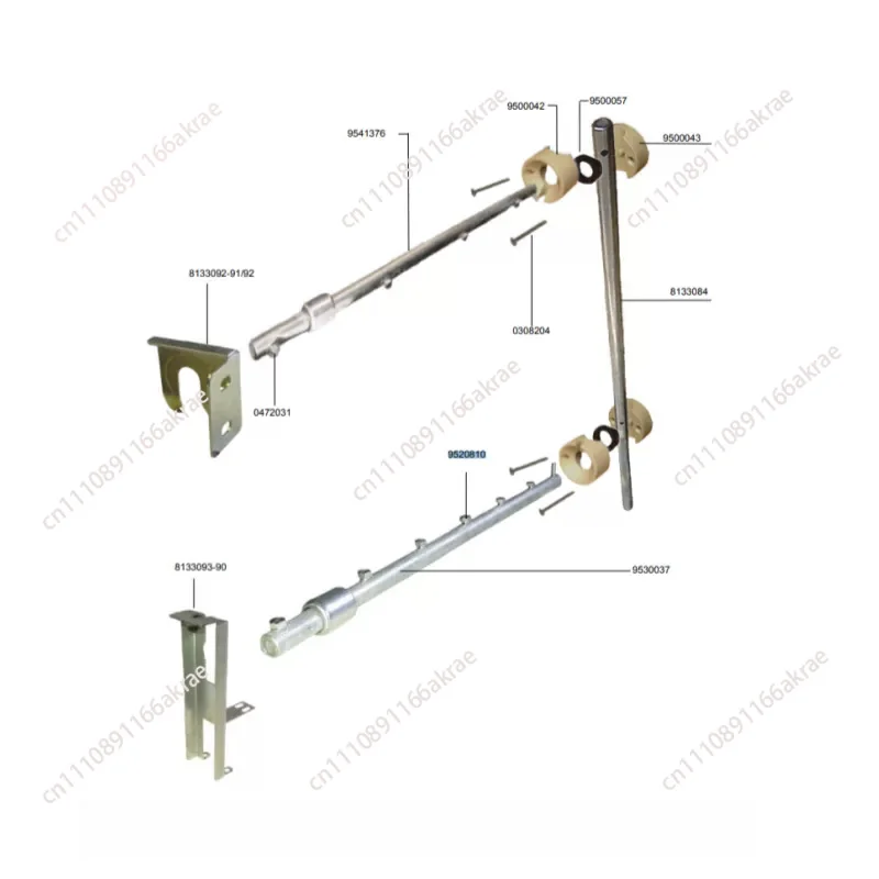 for Conveyor dishwasher accessories upper and lower arm stainless steel nozzle K200C/K260C nozzle
