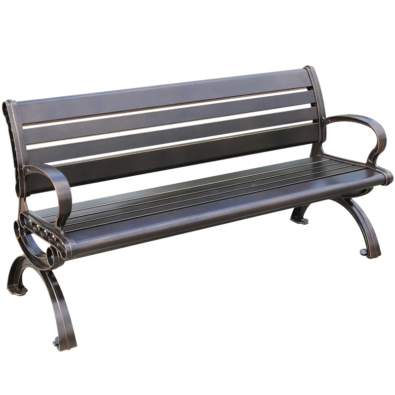 

Outdoor Contemporary Plastic Park Chairs Row Chairs Square Chairs Three Person Long Stools