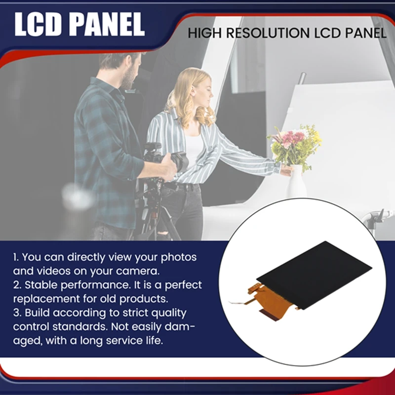 LCD Display Screen For Olympus EM1 E-P10 E-PL7 E-P5 EP5 EM10 EPL7 Camera Maintenance Parts