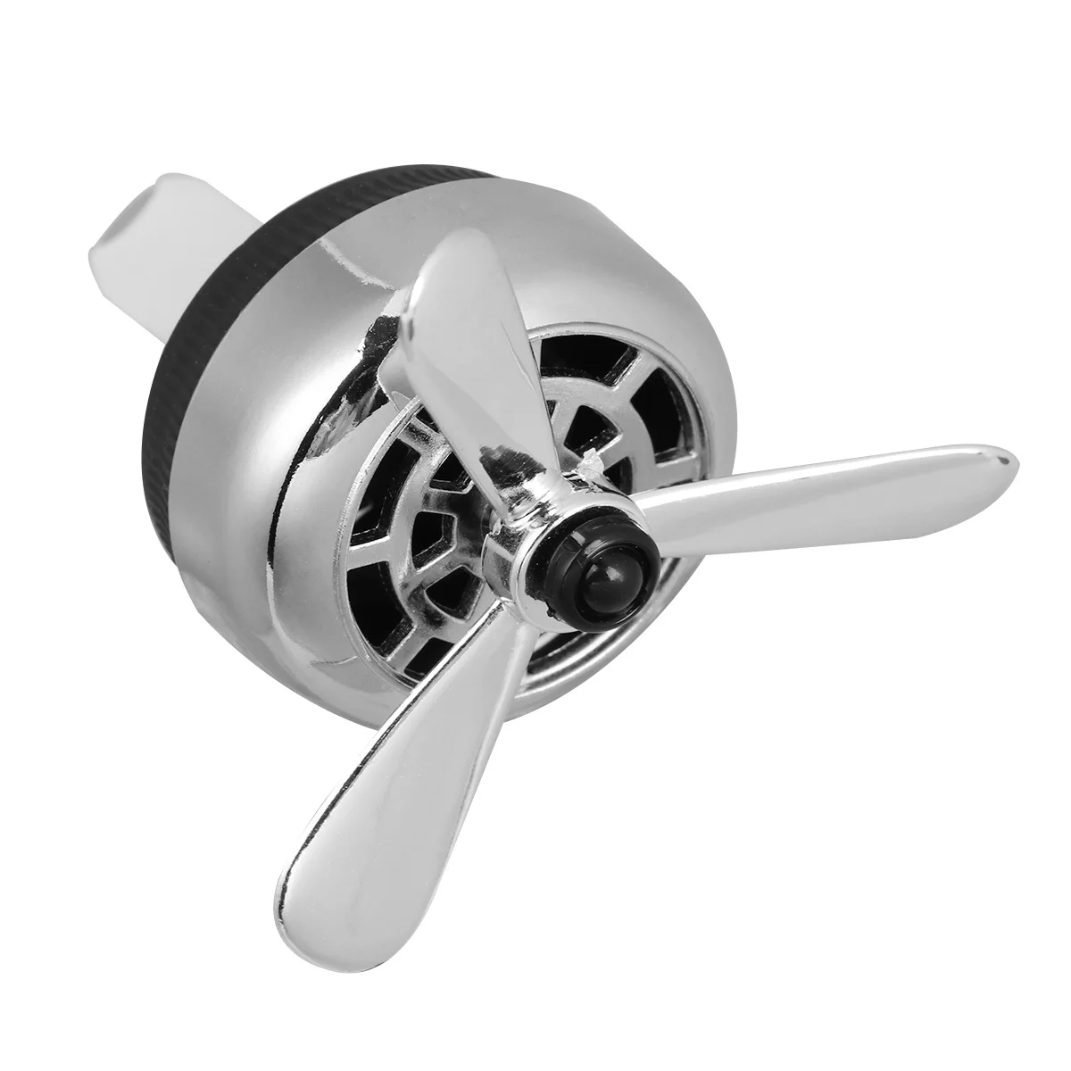 

3pcs Car Aromatherapy Diffuser Metal Air Outlet Purifier For Car Interior Zinc Alloy Design Silver Aromatherapy Pieces