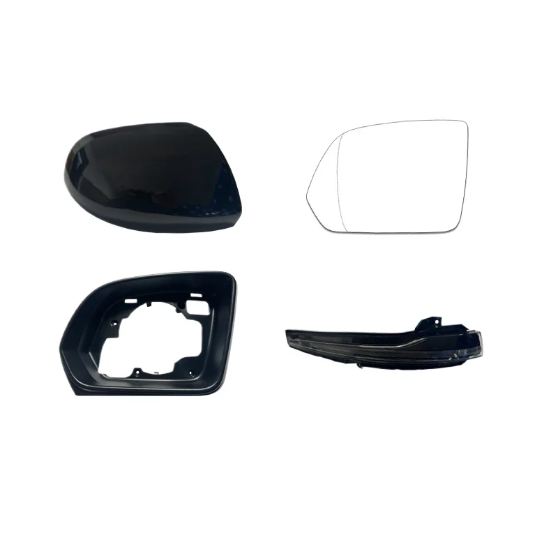 1 шт., рамка бокового зеркала, нижняя лампа, стекло для Mercedes Benz W447 V-Class V260 VITO Mixto Box Van 2016-2024, автозамена