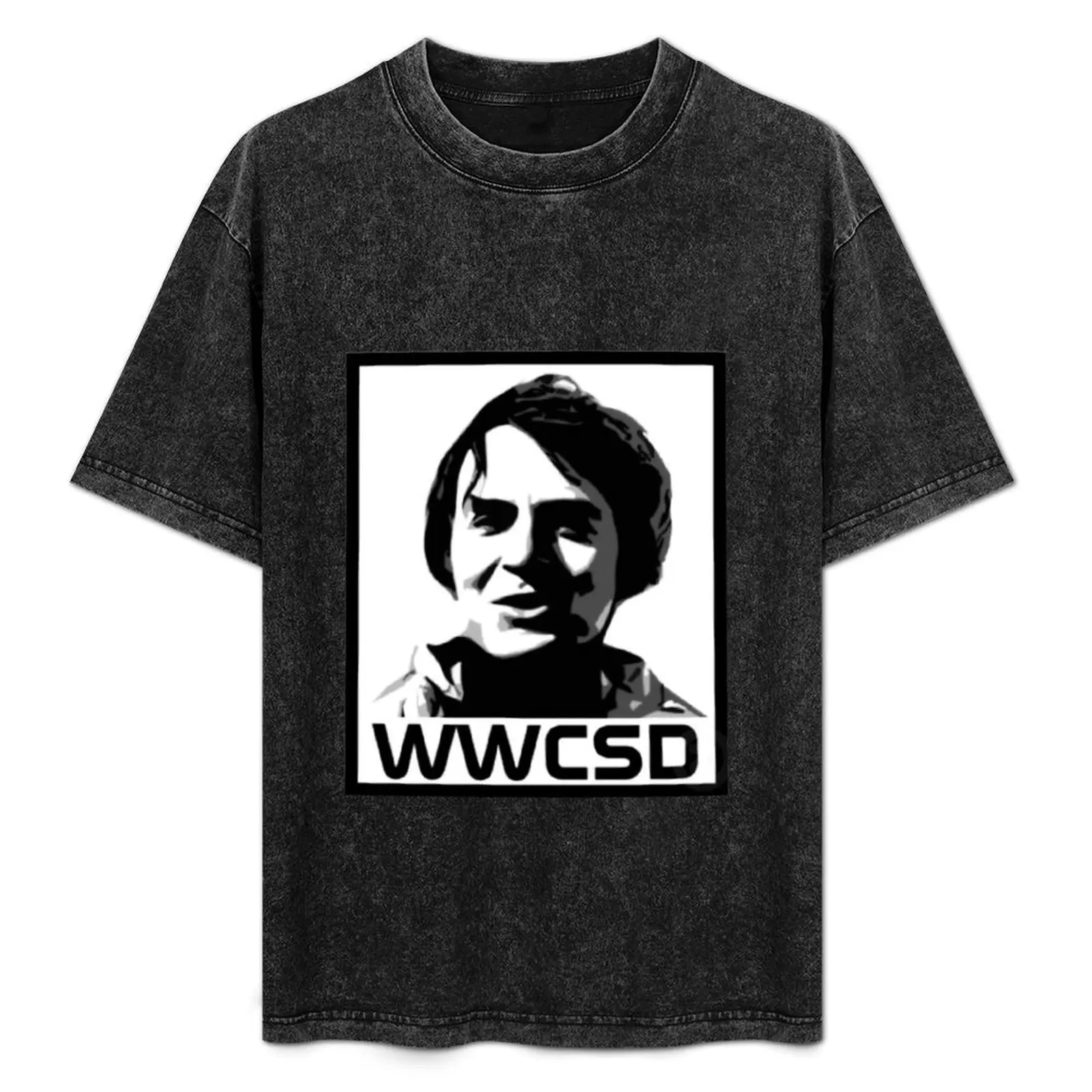

What Would Carl Sagan Do T-Shirt Sweat Absorbing Sports Tee Shirt