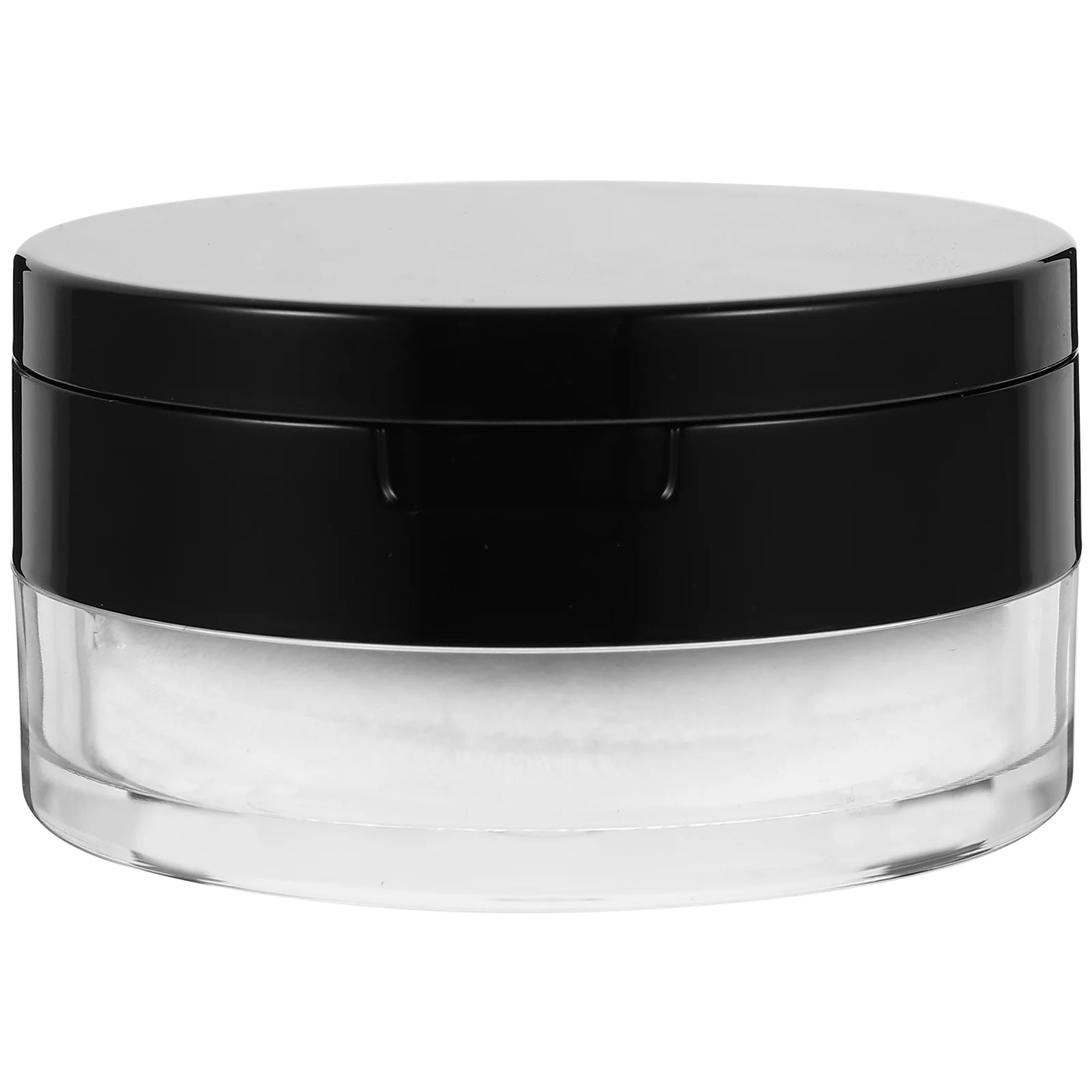

Portable Powder Case Compact Mirror Empty Makeup Container Double Layer Leak Proof Travel Size Puff Holder Dustproof Loose