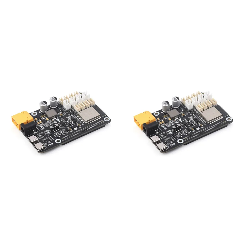 

Smart-2X Waveshare DDSM Плата драйвера Прямой привод Сервоконцентратор Драйвер двигателя HAT Встроенный ESP32 JSON для DDSM210/DDSM115