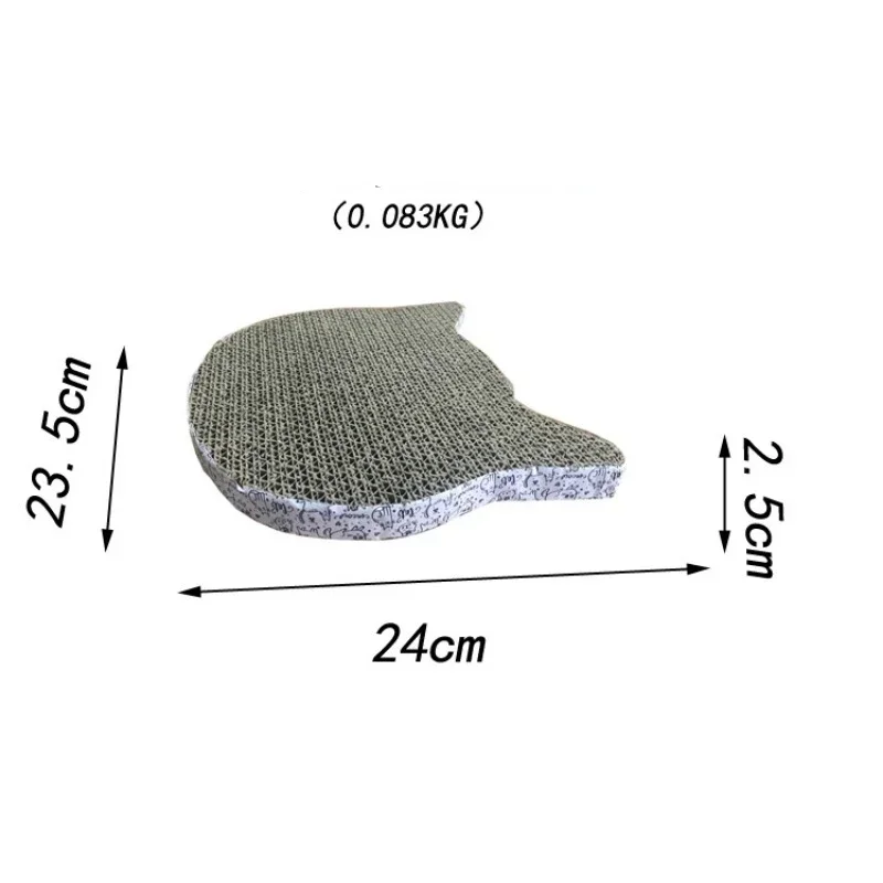 لعبة الحيوانات الأليفة لخدش القطط ، وسادة ورقية مضلعة هريرة ، مطحنة مخلب القط ، هريرة ، شكل فراشة ، ملحقات