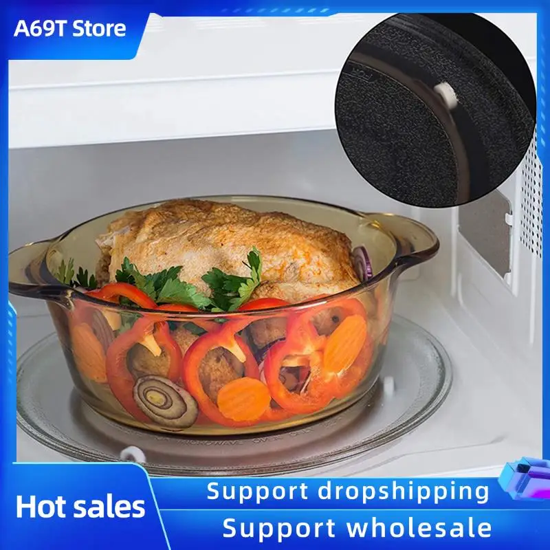 

A69T 8Pack Microwave Roller Ring Microwave Oven Turntable Ring Plate Tray Support Ring For Glass Plate Tray Supporting