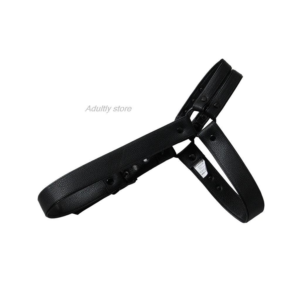 ผู้ชาย Harness ชุดบอดี้สูท Jockstrap ปรับความสบายและขนาดชุดชั้นใน Jock ที่ถอดออกได้ Codpiece 'Big Bulge'