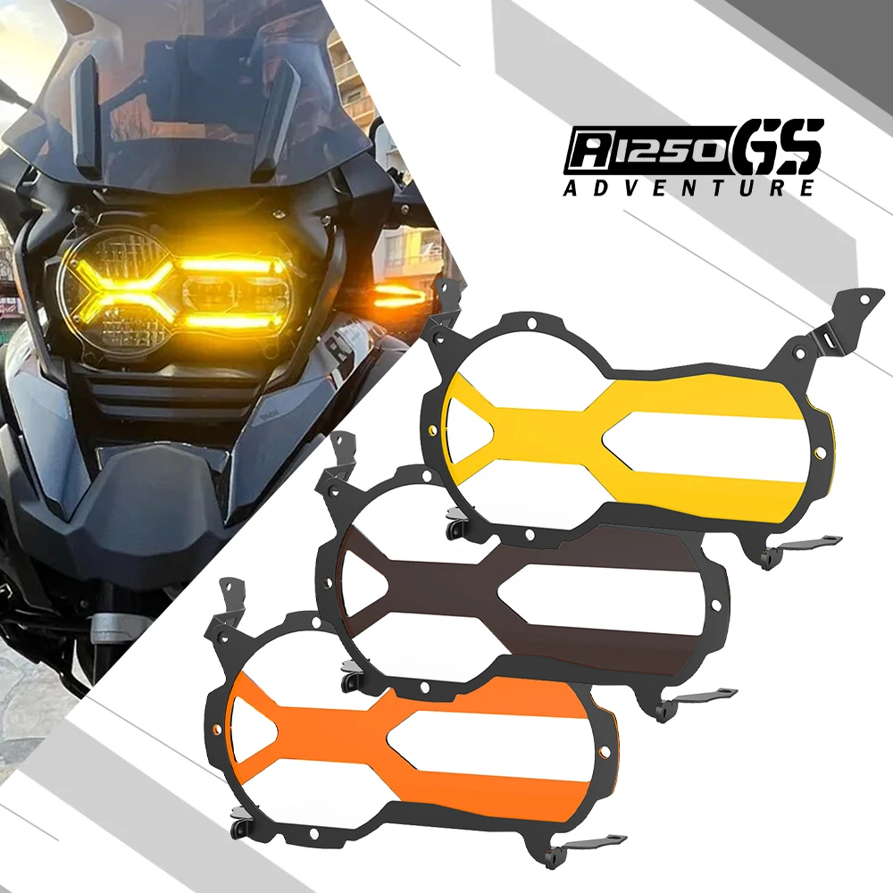 

2019-2023-2024 R1250GS Adventure Motorcycle Accessories Headlight Guard Protector Grill Cover For BMW R 1250 GS Trophy 2023-2024