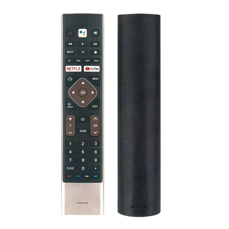 

4K UHD Smart Android TV Voice Remote Control B24B HTR-U27A HTR-U27E Replacement for LE32K6600SG LE65K6600UG LE58U6900HQGA