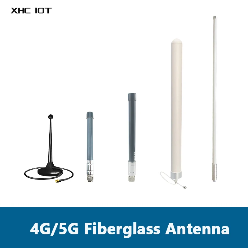 

4G/5G Fiberglass Antenna Series XHCIOT LET 6-10 dBi N-J/SMA-J Connector Waterproof Antenna For Modem LoRa LoRaWan Aerial